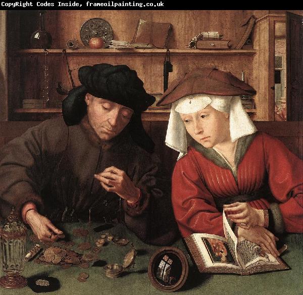 MASSYS, Quentin The Moneylender and his Wife sg
